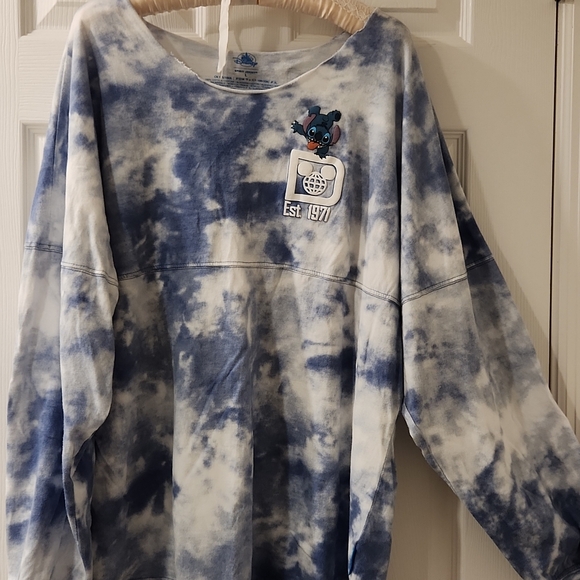 Disney Tops - Disney Blue and White Long Sleeve Tee